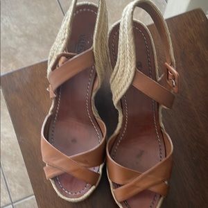 VALENTINO GARAVANI ST. TROPEZ ESPADRILLE WEDGES 9